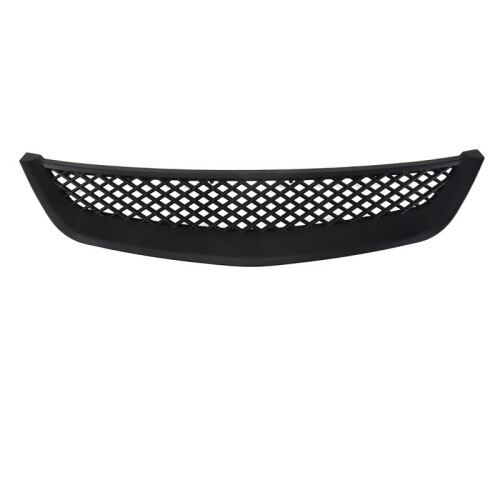Black Mesh ABS Front Hood Grille Grill for   JDM Type R 2001-2003