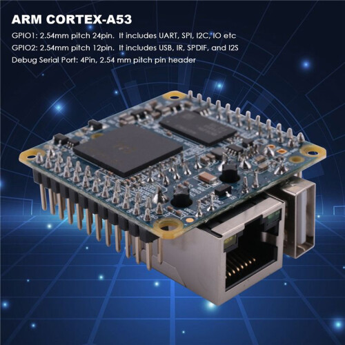 NanoPi NEO Open Source Allwinner H3 Development Board Super for Raspberry Pie Quad-Core Cortex-A7 DDR3 RAM 512MB Run Ubuntu Core
