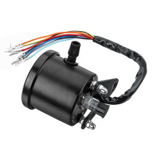 Universal Motorcycle Dual Odometer KMH Speedometer Gauge Meter LED Backlight Tachometer