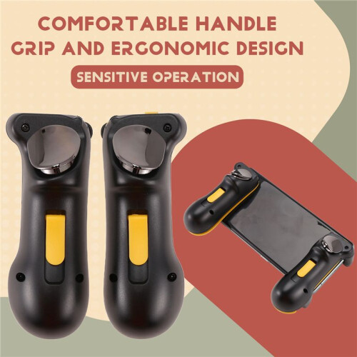 Mobile Spiel Controller für  PUBG Trigger Controller L1R1 mit 2 Paar Gaming Finger Abdeckung 2