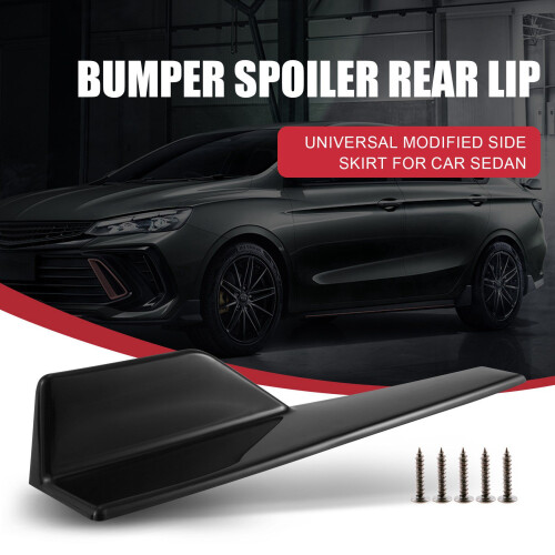 Side Skirts Fits Universal Vehicles Black 450mm Exterior Side Bottom  Extensions Splitter Lip Car Diffusers(Gloss Black) 1