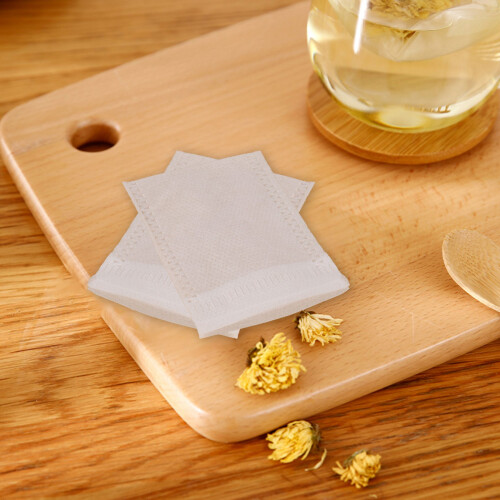 500Pcs Teabags String Heat Seal Paper Loose Tea Bag Organizer Tools Storage Bags 2