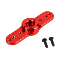 Metalen 15T Servohoorn 15 Tanden Stuur Servo Arm voor 1/5 RC Auto Benzine / Elektriciteit Rood