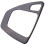 Carbon Fiber Center Control Gear Shift Panel Decorative 3D Sticker for  3 Series E90 320I 325I E91 E92 E93 5