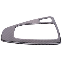 Carbon Fiber Center Control Gear Shift Panel Decorative 3D Sticker for  3 Series E90 320I 325I E91 E92 E93