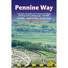 Pennine Way guide and maps to 57 towns and villages with largescale wa