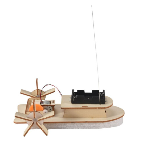 Kids DIY Wireless RC Model Scientific Experiment Kit Educational STEM Toys 2
