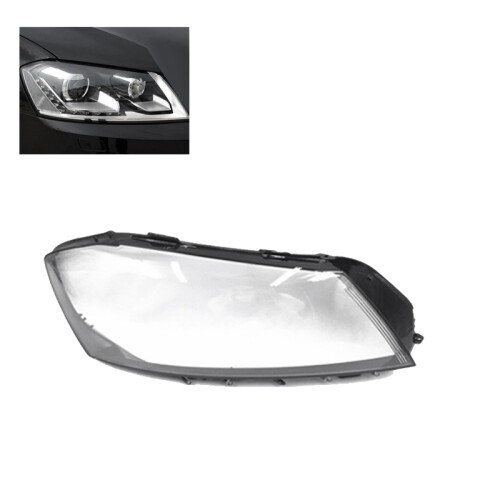 Auto Front Scheinwerfer Scheinwerfer Linsen Abdeckung Shell Lampenschirm für  B7 2011 2012 2013 2014 2015 2015 Rechts