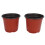 150 PeçAs 4,72 Polegadas Mudas de Flores de PláStico Suprimentos de Viveiro Vaso/Vasos Recipientes Vasos de Sementes Vasos de Plantio 2