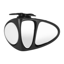 3 in 1 360 Degree Rotation Three Sided Blind Spot Mirror Reversing Parking Auxiliary Blind Spot Convex Mirror Right