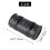 Motorcycle Leather Universal Tool Round Roller Saddle Bag fork for Travel Suitcase 6