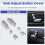 for   C E GL GLA CLS ML Class W212 W218 X166 Silver Chrome  Adjust Button  Cover Trim 4