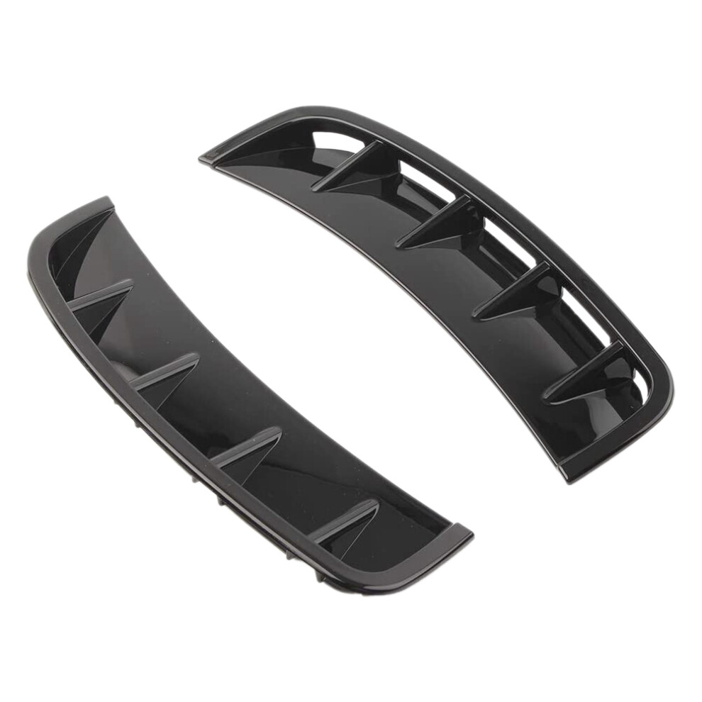 Front Wheel Side Air Vent Canards Trim Decoration For - A-Class W177 A200 A250 A220 A35 Amg 2019 2020 Black 4712584713684