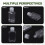 40 PCS 2 Oz 60 Ml Clear Refillable Flip Top PET Plastic Travel Bottle Container 6