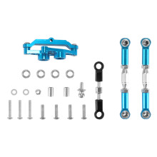 Aluminum Alloy  Bearing Crank Steering Set for  TT02B TT-02B 1/10 RC Car Upgrade Parts Accessories