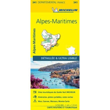 AlpesMaritimes Michelin Local Map 341 by Michelin Other Book