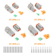 1 CAJA para Deutsch DT Serie Kit de Conector de Cable Impermeable DT06-2 3 4 6S DT04-2 3 4 6P Enchufe Sellado Automotriz