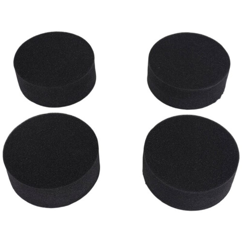 4 PeçAs Pneu de 2,2 Polegadas Espuma de Esponja Macia Ajuste 1/10 RC Esteira 125-130 Mm Diâmetro 2,2 Polegadas Pneus 1