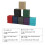 Card Case Deck Box Sleeved Cards Deck Game Box for  Binders: 100+, Black 3