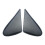 Car Front Window Rearview Side Mirror Triangle Garnish Cover Panel Triangle Corner Plate for  VIOS 2002-2007 2