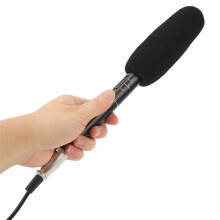 XLR Condenser Microphone Professional Cardioid  Condenser Mic Television News Reporter Interview Microphone