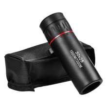 Telescope Mini Monoculare 30x25 con Borsa Porta con Escursioni, Campeggio e Osservazione della Fauna