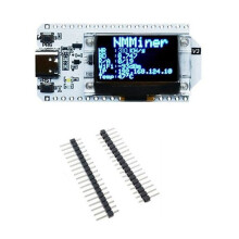 NerdMiner Solo Lottery Miner 310KH/S LoRa 32 V3 863-928MHz USB High Performance Win BTC Support WiFi and BLE Connect