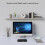 +2.4GHz Wireless Keyboard with Touchpad MouseCombo for Android TV Box/PC/Tablet/PS4/Raspberry Pi 3/HTPC 2