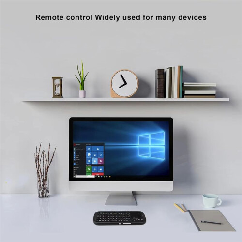 +2.4GHz Wireless Keyboard with Touchpad MouseCombo for Android TV Box/PC/Tablet/PS4/Raspberry Pi 3/HTPC 1