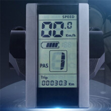Medidor de Navegación LCD para Bicicletas Eléctricas 800S con Motor Central para Bafang BBS01 y BBS02, con Protocolo CAN y Pantalla .