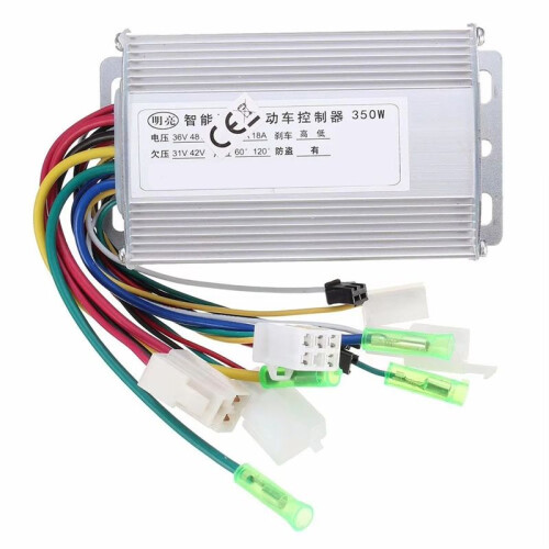 350W Borstelloze -Motorcontroller voor E-Bikes, Compatibel met 36V/48V E-Bikesystemen, Efficiënt Energiebeheer 2