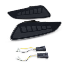 Motorcycle Front Dynamic Turn Signals Lights LED Daytime Running Lights for Sprint Primavera 50 125 150