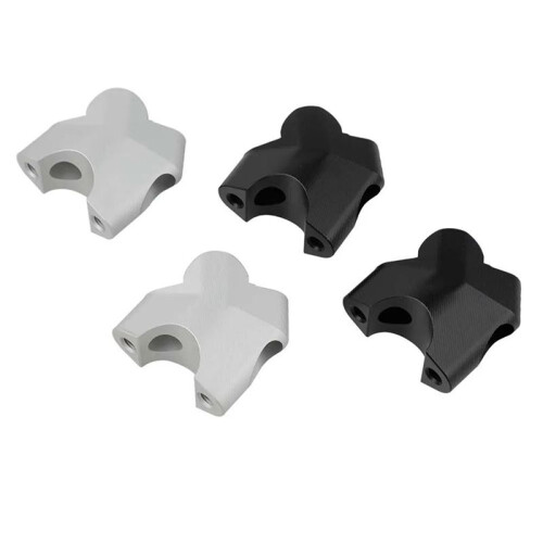 Motorcycle Handlebar Riser Clamp Handle Bar Move Back Mount Extend Adapter for   800MT MT800 Black 1