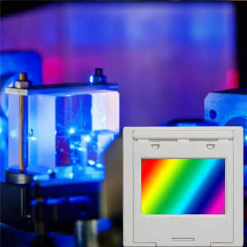 Transmission Diffraction Grating with Frame  Spectrophotometer Diffraction Grating Optical Teaching Experiment A