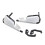 Motorcycle Hand Guards Brake Handguard Shell Protection Wind Shield Deflector Cover for KOVE 800X White 5