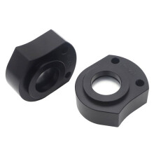 Motorcycle Handle Bar Riser Pads for ZX14R ZZR1400 2006-2018 Moto Handle Bar Increase Pad Parts Black