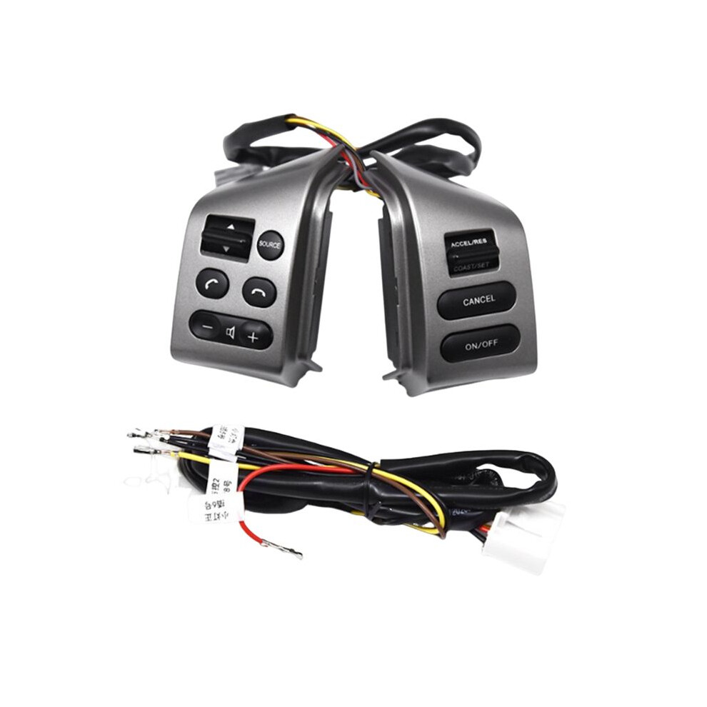 Car Speed Cruise Control For Sylphy 2008-2019 Steering Wheel Button With Wiring Harness Silver 6033402128519