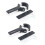 2Pcs Adjustable Motorcycle Headlight Holder Motorcycle Light Bracket Universal Headlight Spotlight Mount Bracket 20-38MM 1