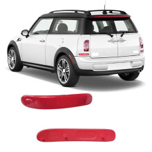 Left Rear Bumper Reflector Lights for Cooper Clubman R55 2008-2014 Tail Brake Turn Signal Lights 275466503