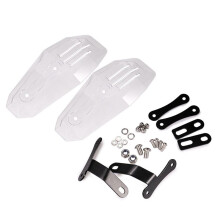 Motorcycle Hand Guard Universal Hand Guard Protector for Davidson Sportster XL883 XL1200 X48 Fat Boy,Transparent