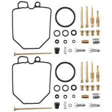 Para Hawk 400 CB400T CB400 N 1980-81 Kit de Reparo de Carburador e Reconstrução de Carburador 2 Conjuntos