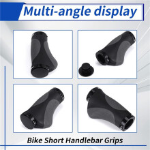 ASTRO PoignéEs de Guidon de VéLo PoignéEs de Guidon de VéLo Ergonomiques 22.2 MM PoignéEs de Guidon Courtes de VéLo pour VéLo Tout TéRrain BMX