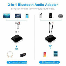 BTI-029 5.0-Adapter 2 in 1 -Zender 3,5 mm AUX SPDIF Audio-Ontvanger voor Hoofdtelefoonluidspreker