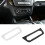 Car Chrome Interior Console Air Condition Adjust Panel Cover Trim for   ML GL GLE GLS Class X166 W166 4