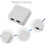 RJ45 Network Socket - Shielded Surface Mounted Double Wall Socket with CAT6A Ethernet LAN Cable Port for Network Cable 5