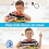 Rechargeable Visual Timer with Clock and Night Light,60 Minute Countdown Timer for Kids Adults with Low Battery Reminder 5