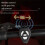 Bicycle Helmet Light Taillight Rechargeable Turn Signals Light Wireless Remote Mountain Road Bikes Scooter Part Red 2