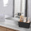 Toothbrush Holders for Bathrooms, 5 Slots Toothpaste Organizer with Bamboo Divider Bathroom Accessories Storage 3