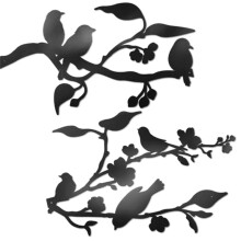 Metal Birds Wall Art - Metal Birds Wall Decor Art Birds Metal Bird Wall Decor Outdoor Bird Decor