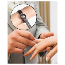 Ringgrößen-Messwerkzeug-Set, Ringgröße mit Lupe, Solides Ringdorn-Messgerät für die Ringreparatur